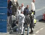 Kavşakta Motosiklet Devrildi, Sürücü Ve Yolcu Yere Sürüklendi