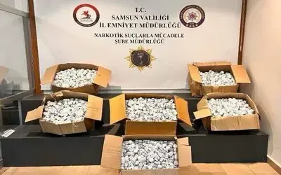 Samsun’da 273 Bin 300 Uyuşturucu Hap Ele Geçirildi