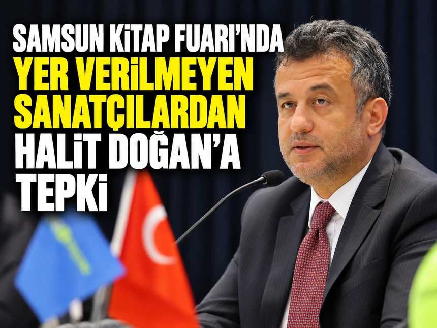 Samsunlu sanatçılardan Halit Doğan’a Kitap Fuarı çağrısı