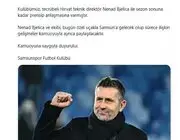 Samsunspor, Nenad Bjelica İle Prensip Anlaşmasına Vardı