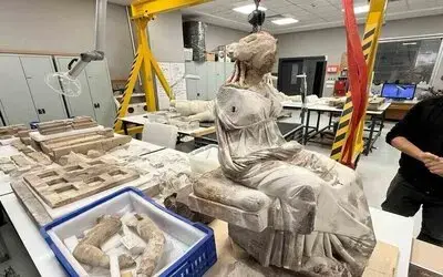 Ordu’da Bulunan Kibele Heykeli İstanbul’da
