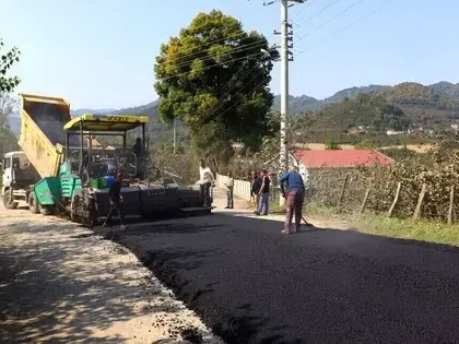 Ordu’da Sıcak Asfalt Çalışmaları