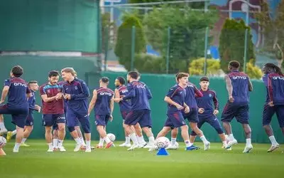 Trabzonspor, Beşiktaş Maçı Hazırlıklarını Tamamladı