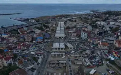 Değirmendere Viyadüğü Yükseliyor, Son Şeklini Alıyor