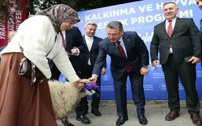 Trabzon’da Hayvancılığa Destek Sürüyor