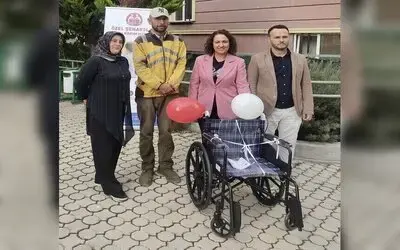 Tehdit Soruşturması Tekerlekli Sandalye Bağışıyla Sonuçlandı
