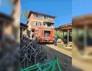 Vezirköprü’de Yangın Paniği