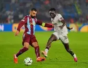 UEFA Konferans Ligi: Trabzonspor: 1 - Hearts: 0 (İlk Yarı)