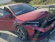 İlkadım’da Otomobiller Çarpıştı