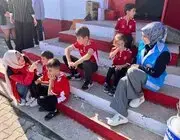 İlkokul Öğrencilerine Yeni Spor Alanı Oluşturuldu