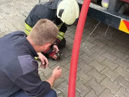 Vezirköprü'de Korkutan Ev Yangını: Kedi Yavrusu Son Anda Kurtarıldı