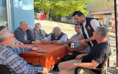 Sinop’ta Polis Ekiplerinden Vatandaşlara Bilgilendirme Çalışması