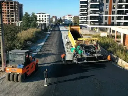 Ordu’da Sıcak Asfalt Çalışmaları Sürüyor