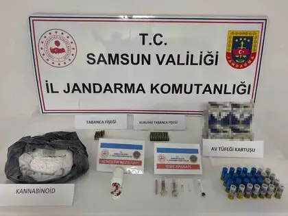 Atakum'da 1 Kilo 99 Gram Bonzai Ham Maddesi Ele Geçirildi