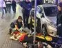 İki Otomobilin Arasından Geçerken Kaza Yapan Motosiklet Sürücüsü Yaralandı
