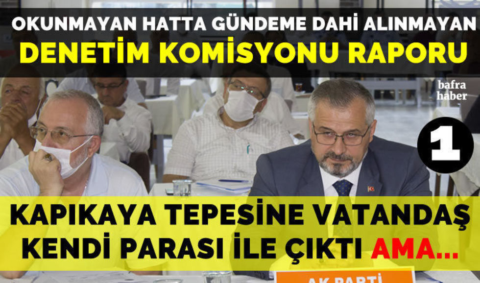 Bafra Belediyesi Meclis Denetim Komisyonu 2019 Yılı Raporu 