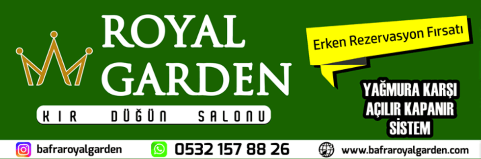 Düğün Rezervasyonu Yapmaya Çekinenlere Royal Garden'dan Rahatlatacak Haber 