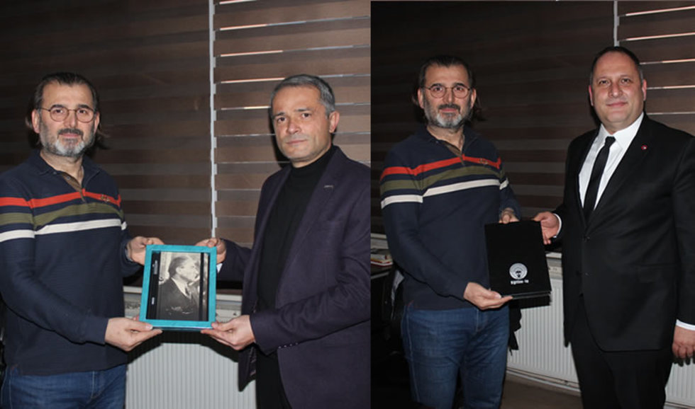 Eğitim İş'ten Bafra Haber'e Gazeteciler Günü Ziyareti 