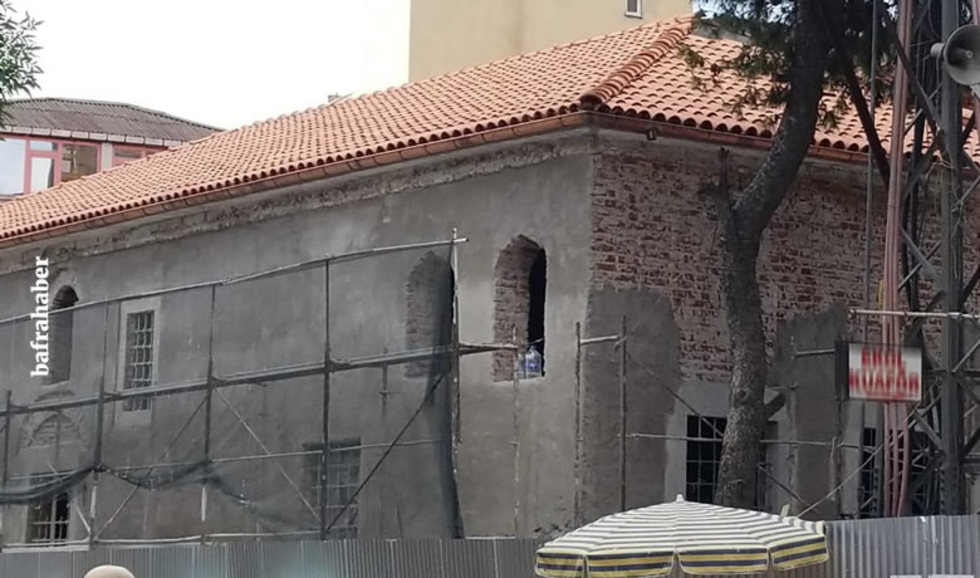 Tarihi Bafra Çarşı Camisinin Duvarları İle İlgili Karar Verildi