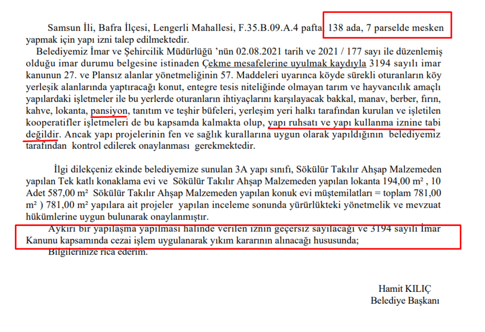 Lengerli Tesisi İçin Müdürünü Kılıçtan Geçiren Başkana Sorular