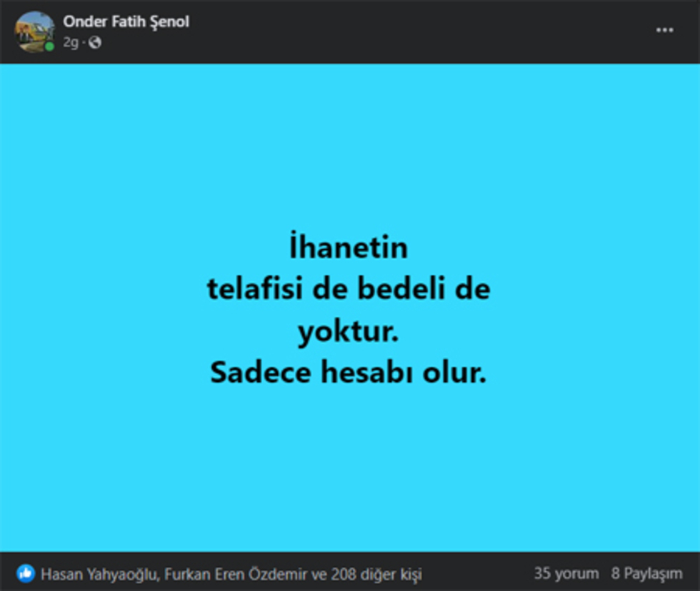 Kaybetti, “ihanet” Dedi, Bafra Belediye Meclis Üyeliğinden İstifa Etti