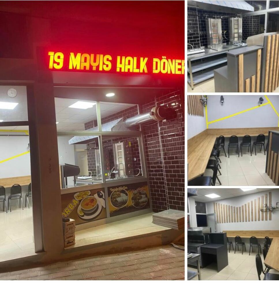 19 Mayıs Halk Döner Yeni Diş Hastanesi Karşısında Açılıyor 