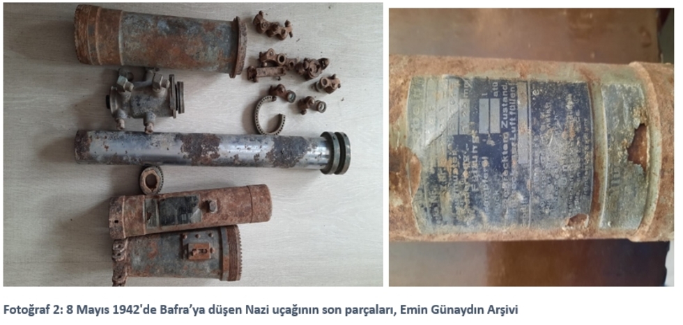 Bafra’ya Düşen Nazi Avcı Uçağı