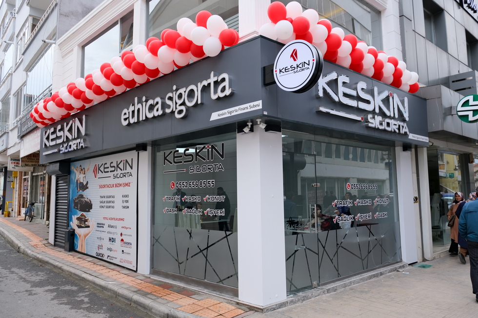 Keskin Sigorta’nın Bafra’da 2. Şubesi Tekel Caddesi’nde Açıldı