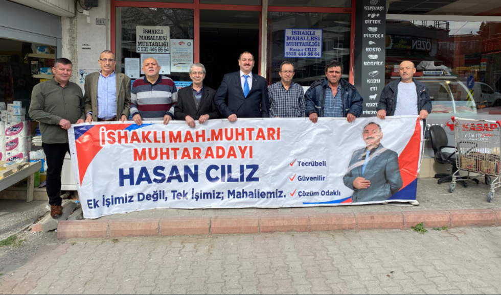 Hasan Cılız İshaklı Mahallesi Muhtar Adayı Oldu 