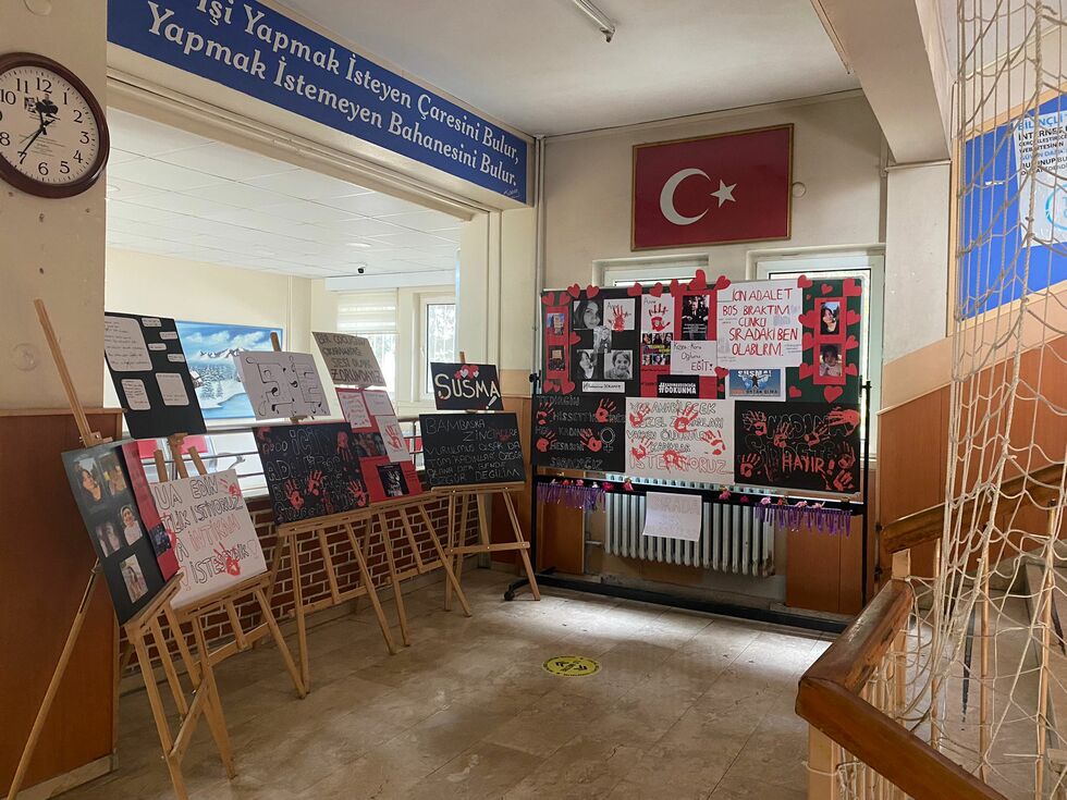 Kızılırmak Anadolu Lisesinde Kadına Şiddete Karşı Farkındalık