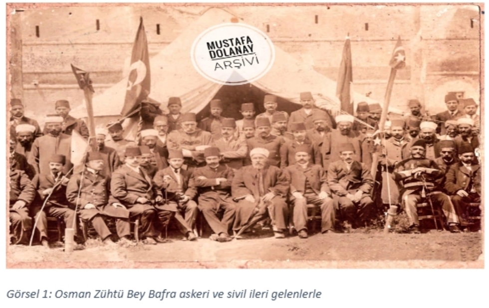Şehit edilen Bafra Kaymakamı Osman Zühtü Bey