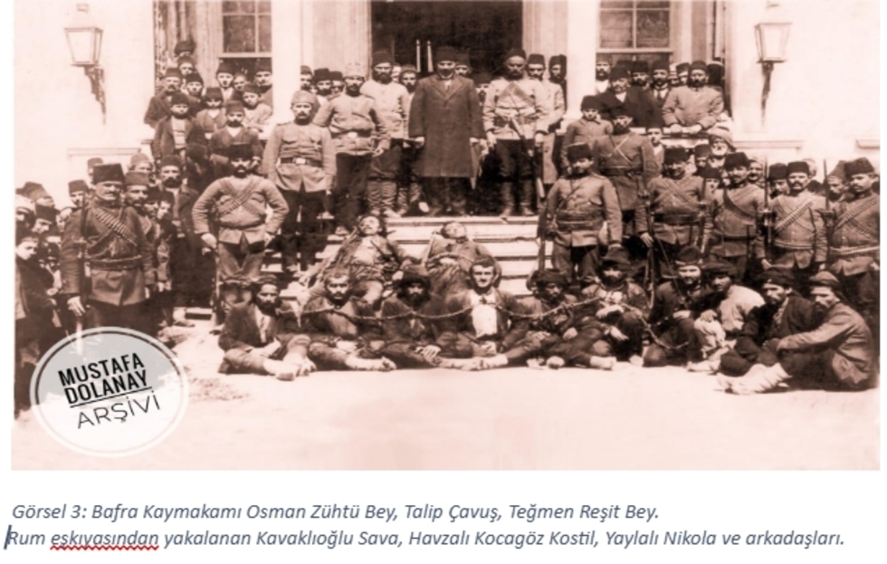 Şehit edilen Bafra Kaymakamı Osman Zühtü Bey